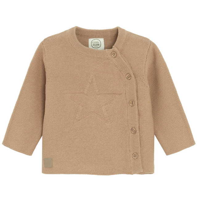 Жилетка, цвят: Светло кафяв