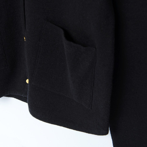 Жилетка, цвят: Черен