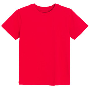 Тениска с къс ръкав, цвят: Червен