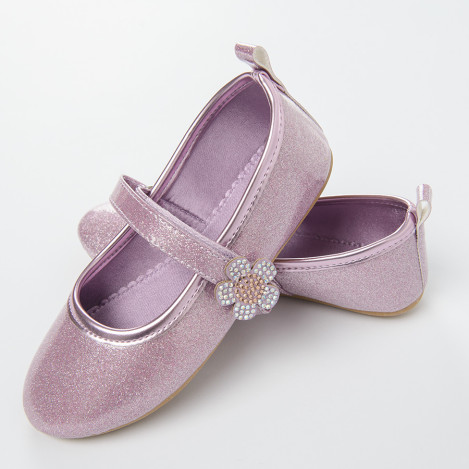 Балеринки, цвят: Лилав