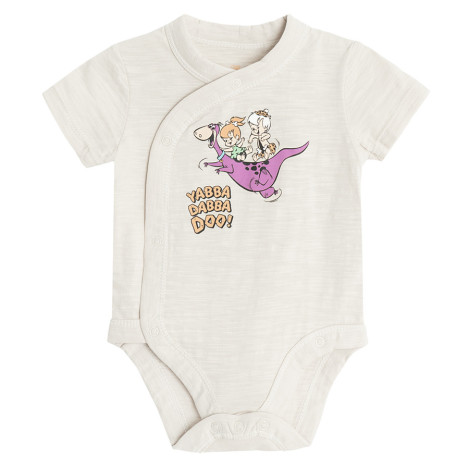 Боди с къс ръкав 2бр. FLINSTONES, цвят: Микс