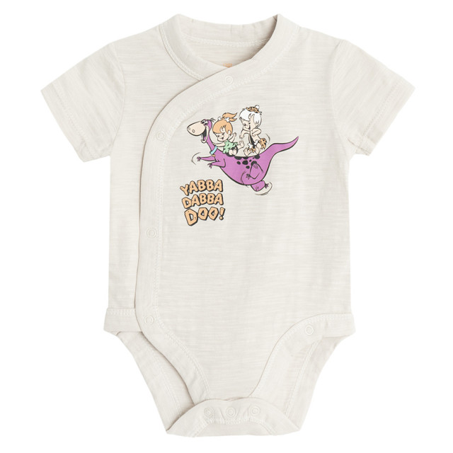 Боди с къс ръкав 2бр. FLINSTONES, цвят: Микс