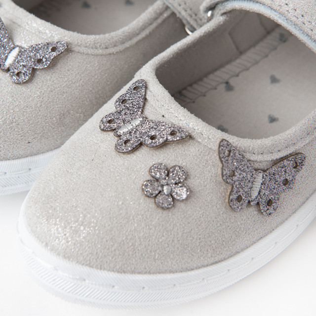 Пантофи, цвят: Светло сив