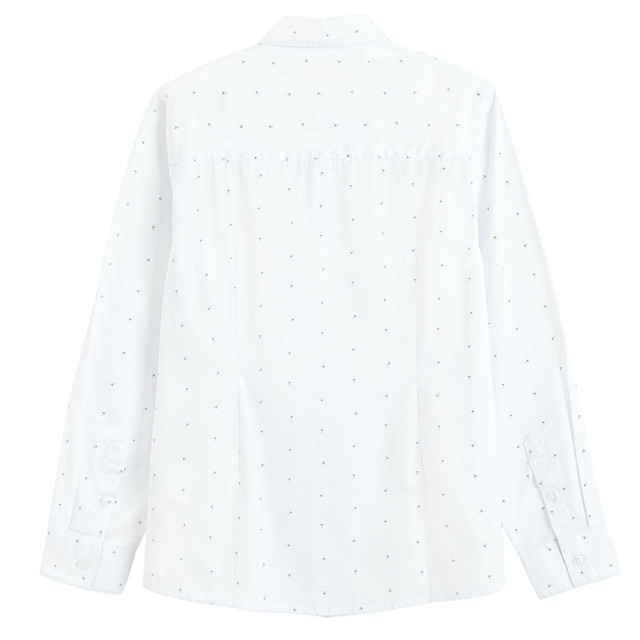 Риза с дълъг ръкав, цвят: Бял