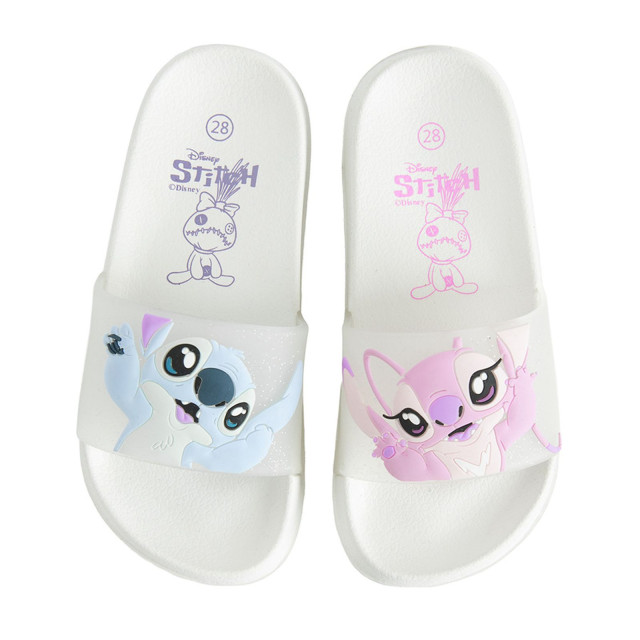 Плажни чехли LILO&STITCH, цвят: Бял