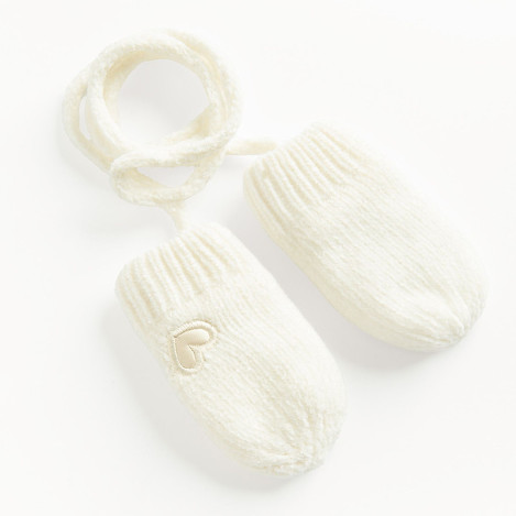 Ръкавици, цвят: Бял