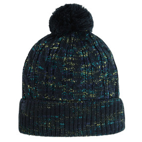 Шапка, цвят: Моско син меланж