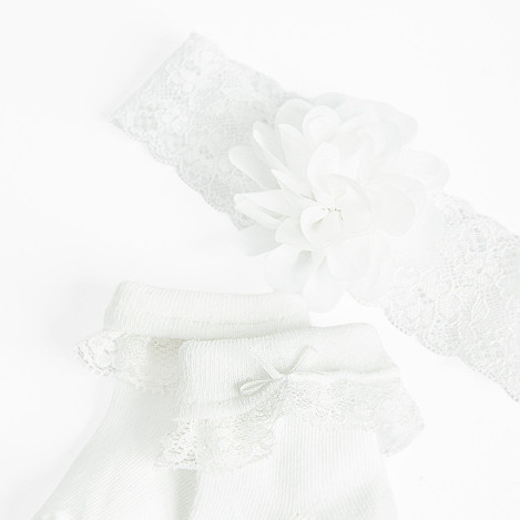 Комплект Аксесoари, цвят: Бял