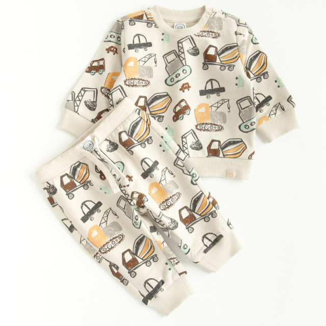 Спортен комплект 2бр., цвят: Светло бежово