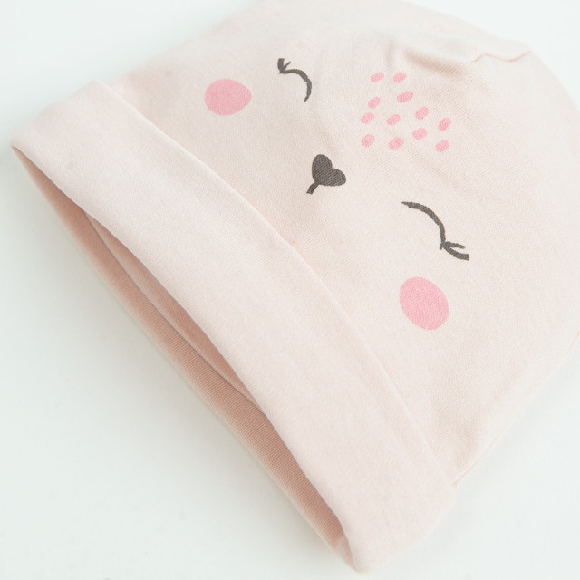 Шапка, цвят: Светло розов