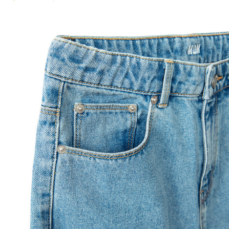 Панталони, цвят: Деним