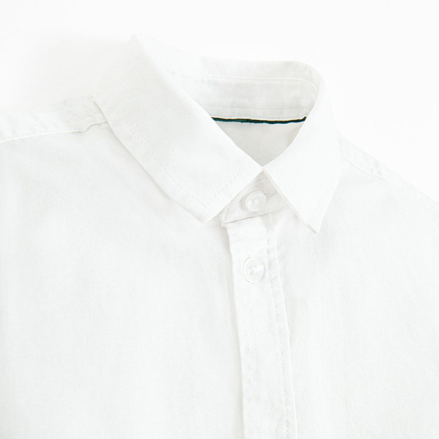 Риза с дълъг ръкав, цвят: Бял