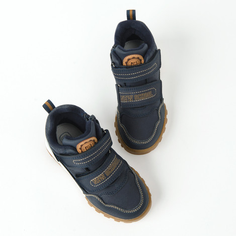 Високи обувки, цвят: Морско син