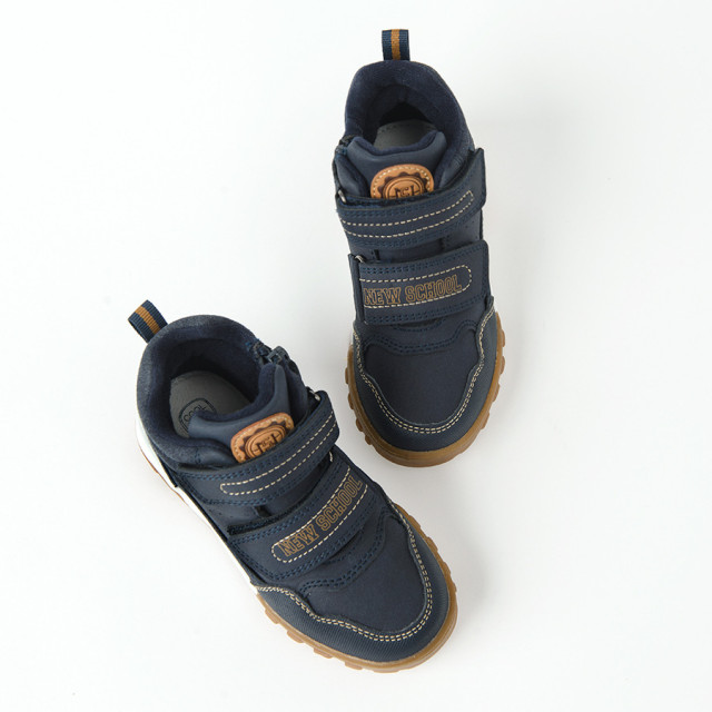 Високи обувки, цвят: Морско син