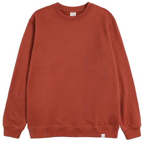 Блуза с дълъг ръкав, цвят: Керемиден