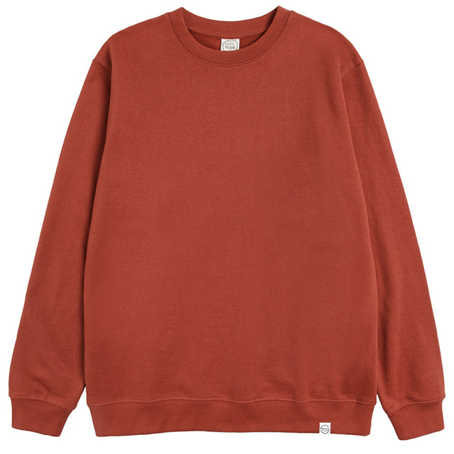 Блуза с дълъг ръкав, цвят: Керемиден