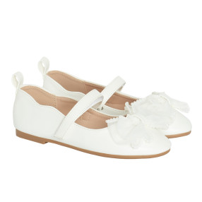Балеринки, цвят: Бял