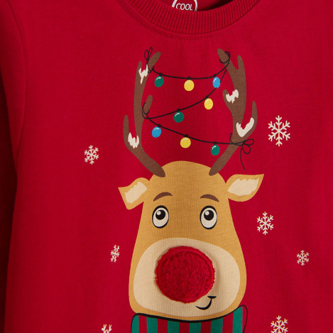 Пижама, цвят: Червен