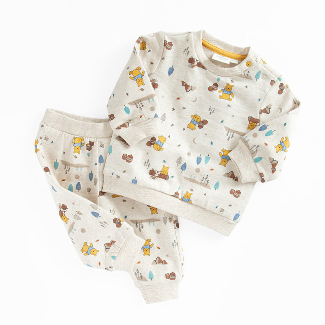 Спортен комплект 2бр. WINNIE THE POOH, цвят: Бежов меланж