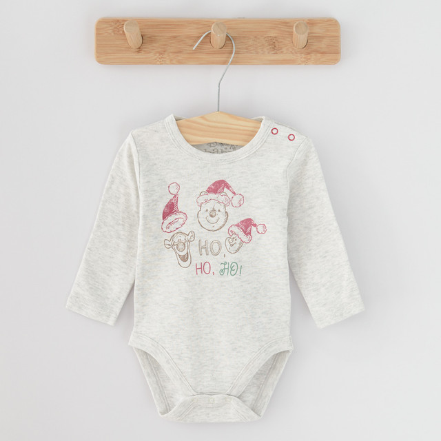 Боди с дълъг ръкав 3бр. WINNIE THE POOH, цвят: Микс