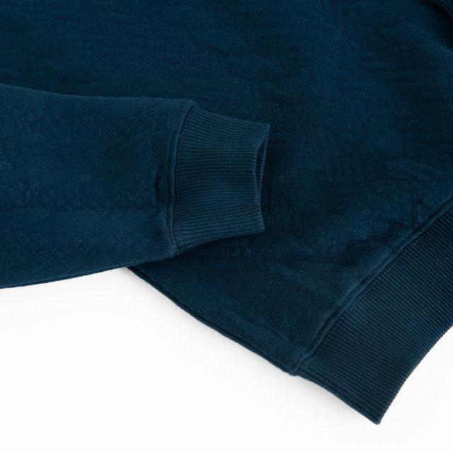 Блуза с дълъг ръкав, цвят: Морско син