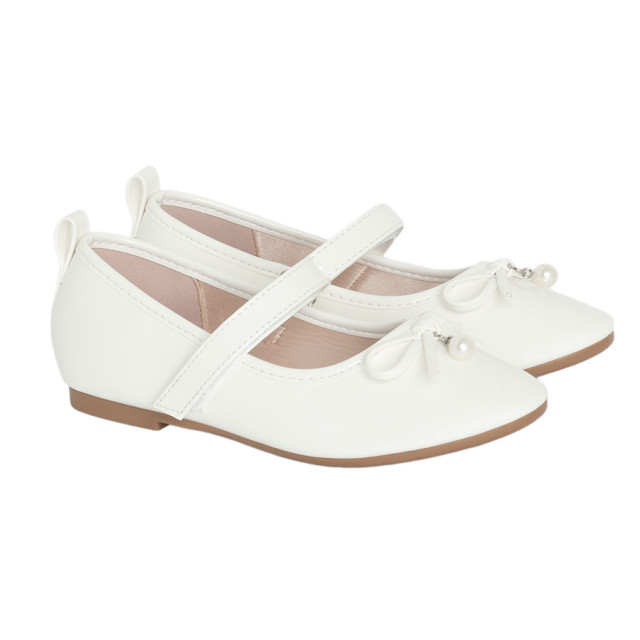 Балеринки, цвят: Бял