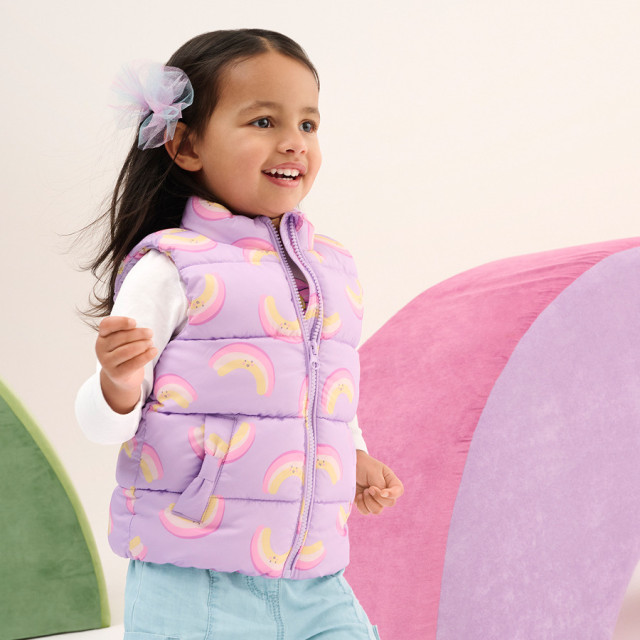 Елек, цвят: Светло виолетов