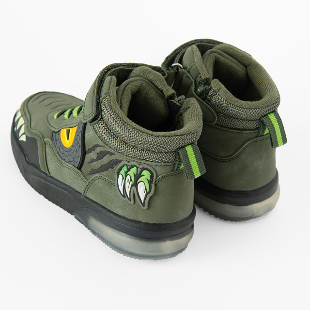 Високи обувки, цвят: Каки