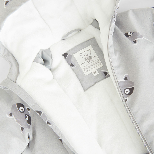 Космонавт, цвят: Сив