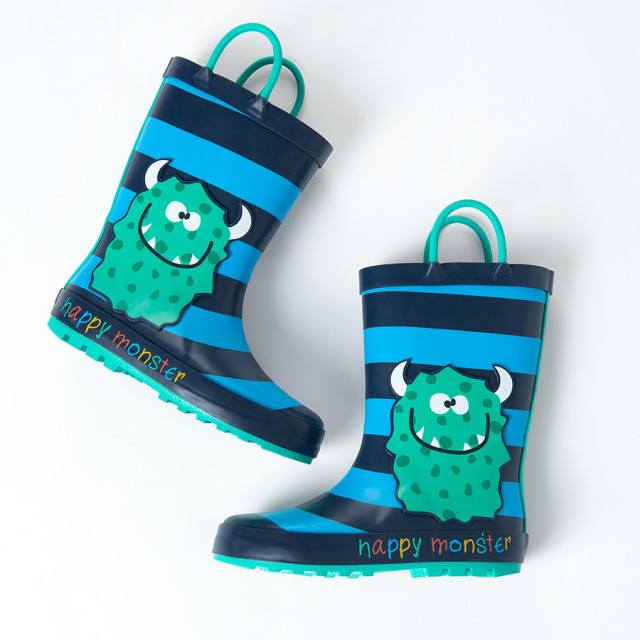 Гумени ботуши, цвят: Морско син