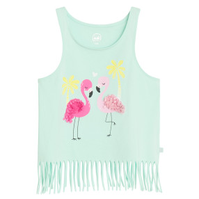 Блуза без ръкави, цвят: Син