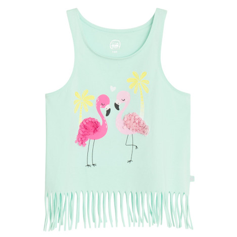 Блуза без ръкави, цвят: Син