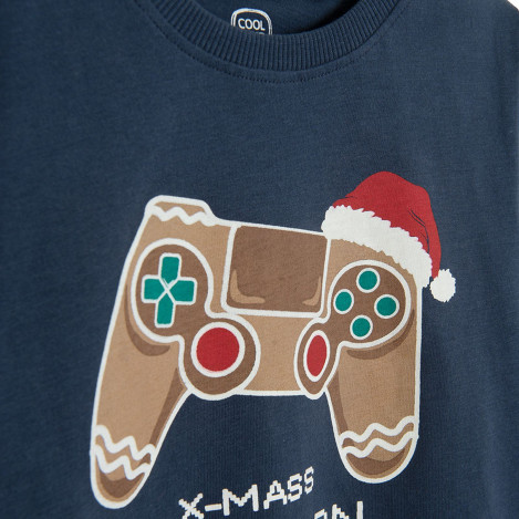 Пижама, цвят: Син