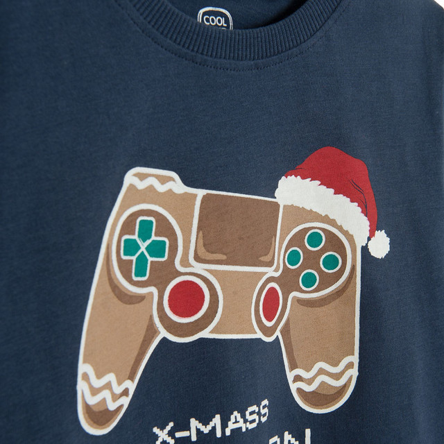 Пижама, цвят: Син