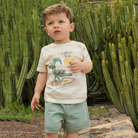 Шорти, цвят: Зелен