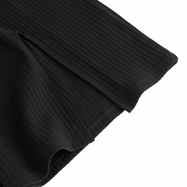 Рокля с къс ръкав, цвят: Черен