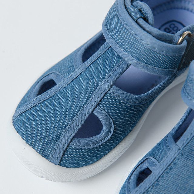 Пантофи, цвят: Морско син