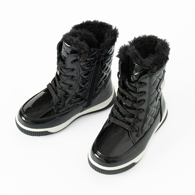 Ботуши, цвят: Черен