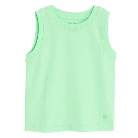 Тениска без ръкав, цвят: Зелен