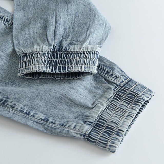 Панталони, цвят: Светъл деним