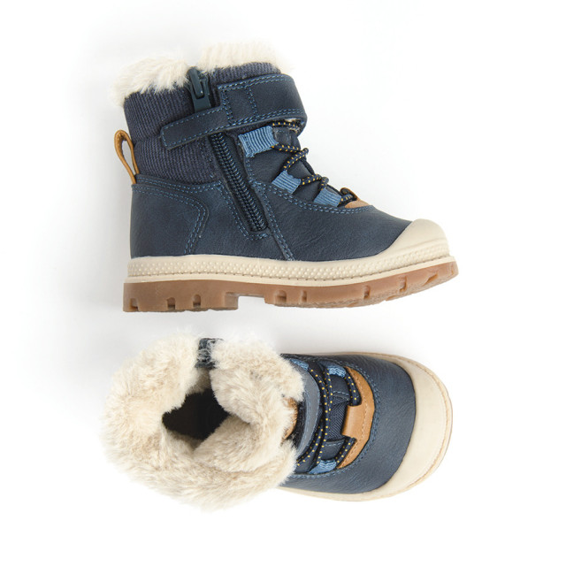 Ботуши, цвят: Морско син