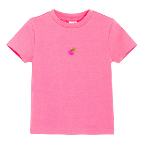 Тениска с къс ръкав, цвят: Розов