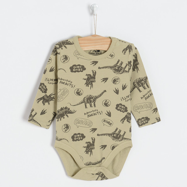 Боди с дълъг ръкав 2бр. JURASSIC WORLD, цвят: Микс
