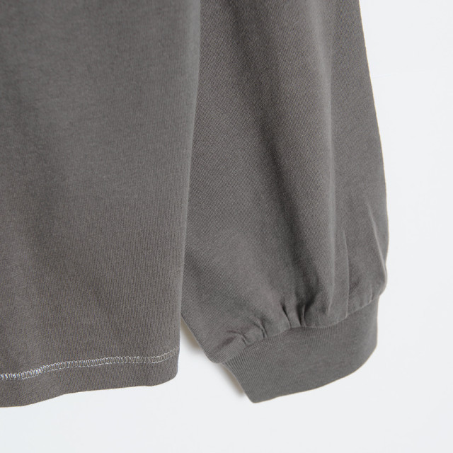 Блуза с дълъг ръкав, цвят: Графит