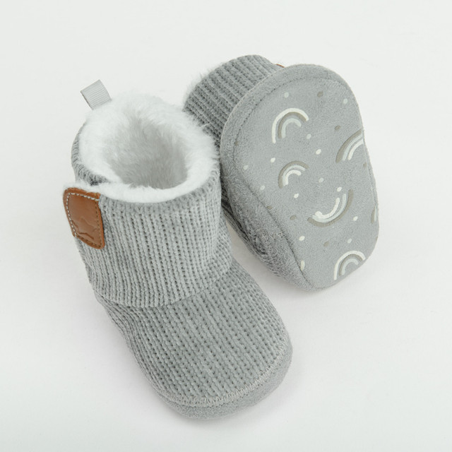 Пантофи, цвят: Светло сив