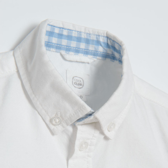 Риза с дълъг ръкав, цвят: Бял