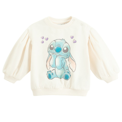 Блуза с дълъг ръкав LILO & STITCH, цвят: Бял