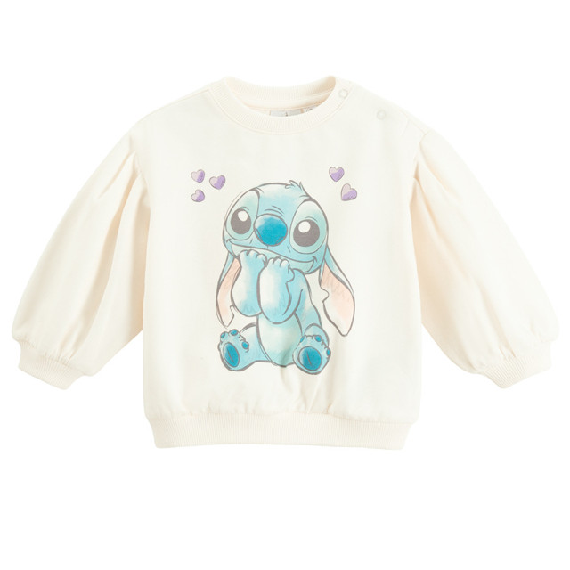 Блуза с дълъг ръкав LILO & STITCH, цвят: Бял