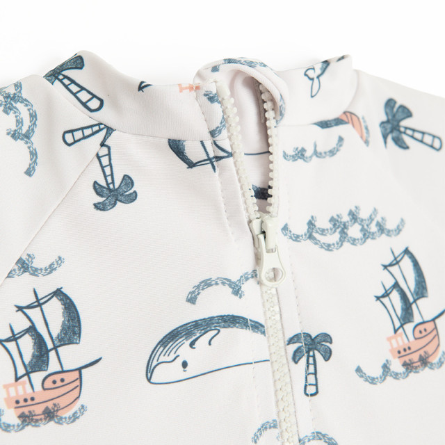 Пливни гащеризони, цвят: Бял