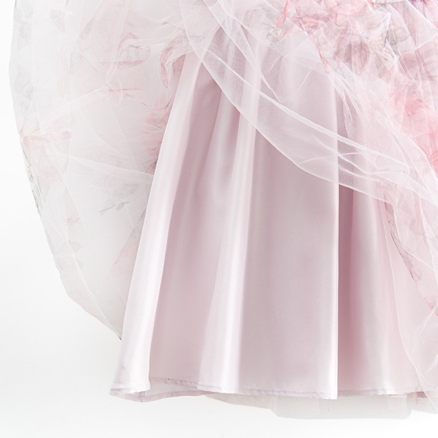 Рокля без ръкав, цвят: Розов